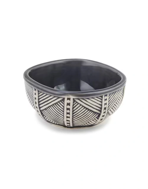 Multi Ceramic Serving Bowl - Small 3 Multi Ceramic Serving Bowl - Small