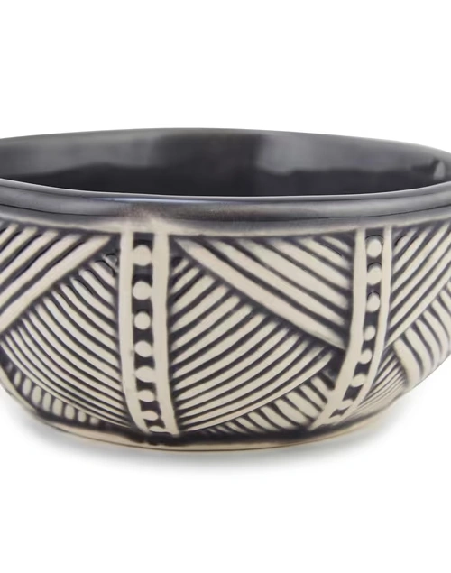 Multi Ceramic Serving Bowl - Small 4 Multi Ceramic Serving Bowl - Small