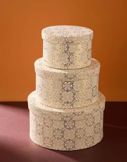 Onam Paper Gift Box | Set of 3