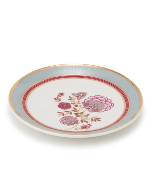 Multi Ceramic Decaled Luxe Quarter Plate