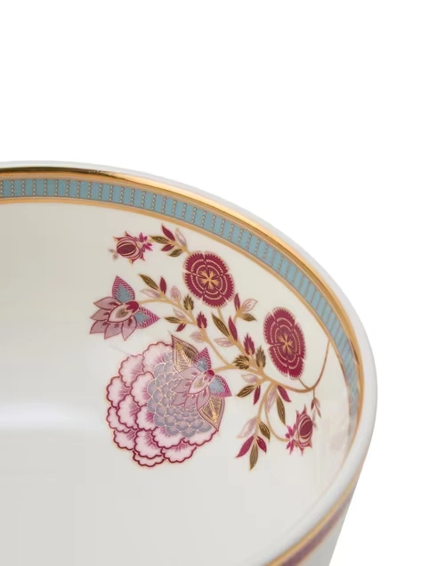 Multi Ceramic Decaled Luxe Serving Bowl- Small