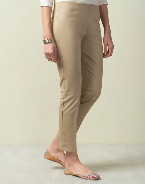 Cotton Lycra Slim Fit Stretch Pant 3 Cotton Lycra Slim Fit Stretch Pant
