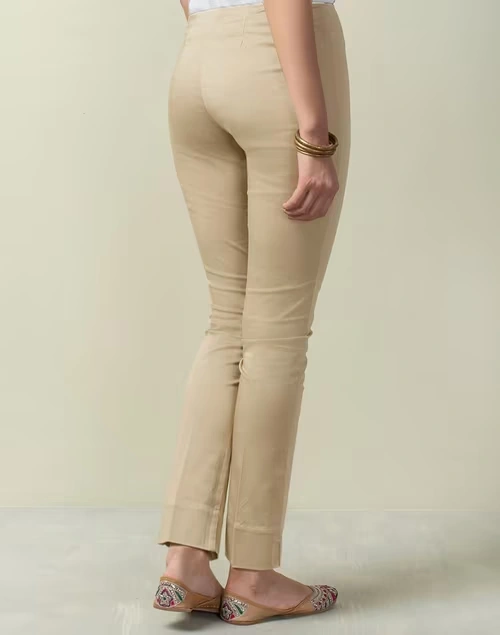Cotton Lycra Slim Fit Stretch Pant 4 Cotton Lycra Slim Fit Stretch Pant
