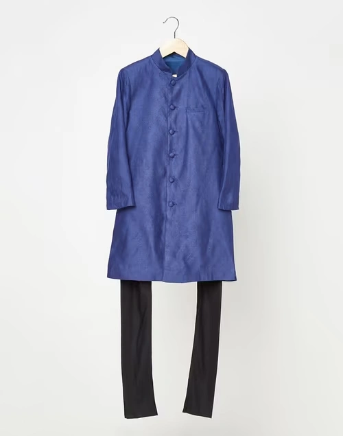 Viscose Silk Jacquard Kurta Set