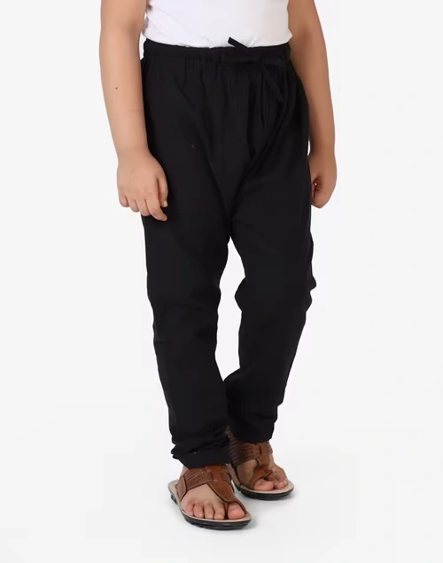 Black Cotton Pyjama 3 Black Cotton Pyjama