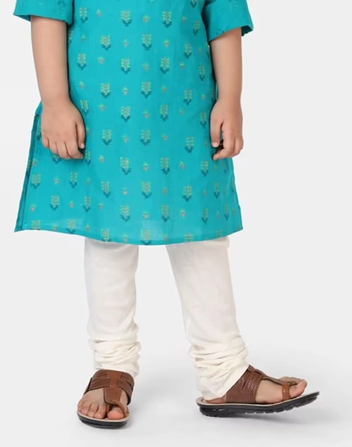 Natural Cotton Churidar