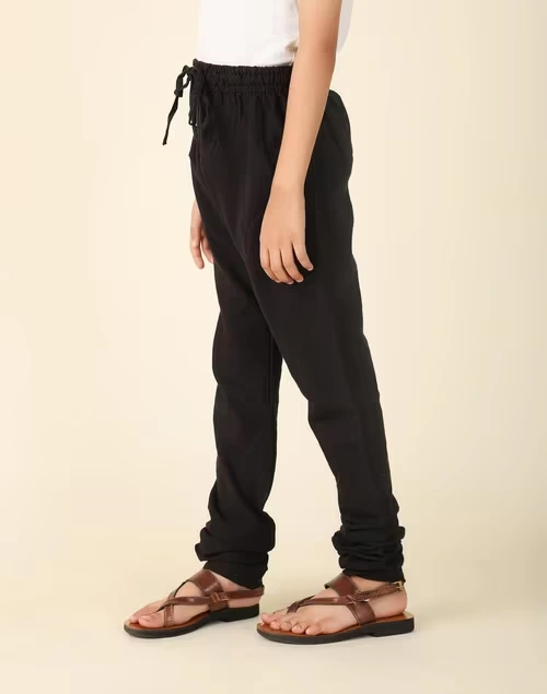 Black Cotton Churidar