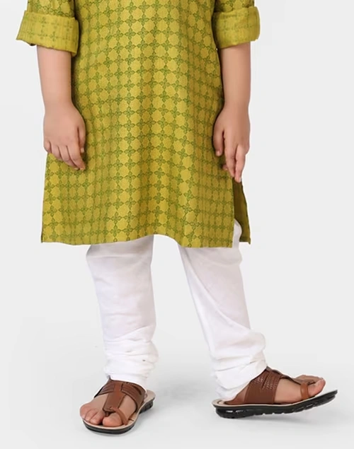 White Cotton Churidar