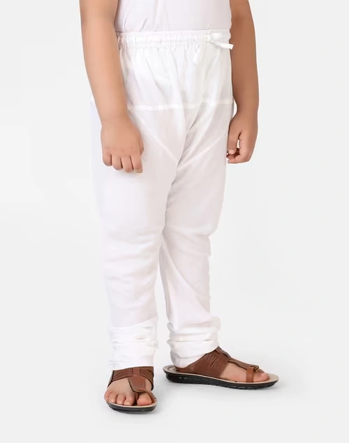 White Cotton Churidar