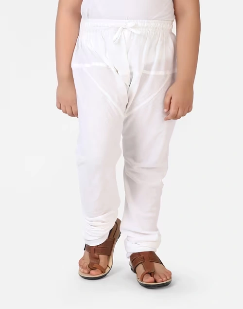 White Cotton Churidar 3 White Cotton Churidar