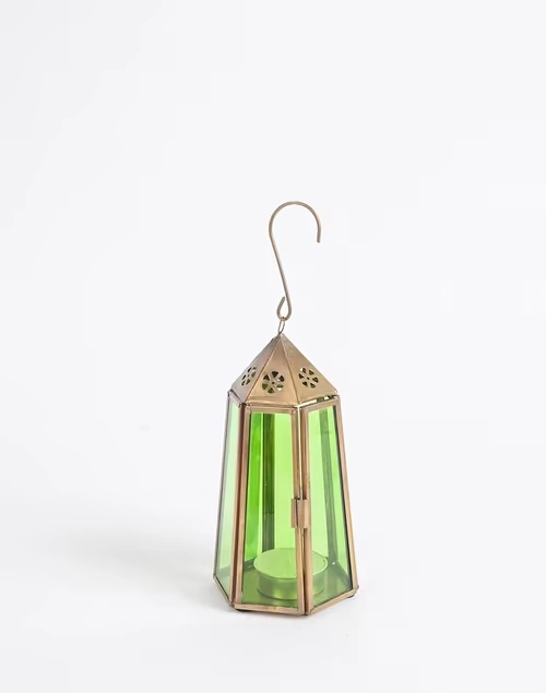 Devesh Lantern Green Small