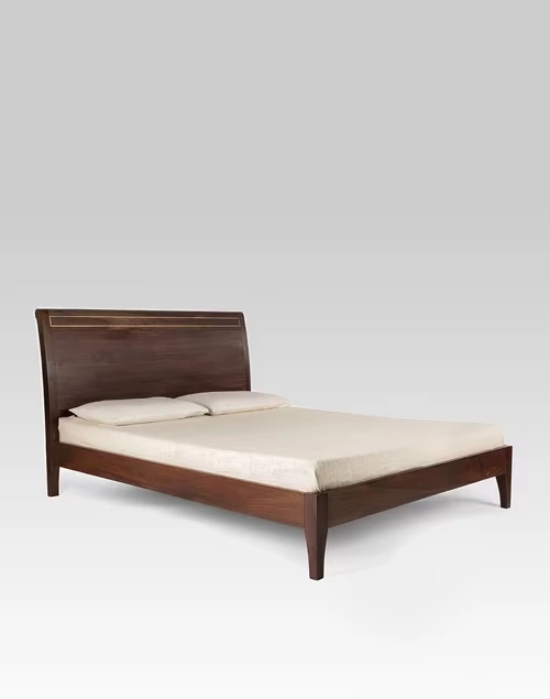 Kashi Double Wooden Bed