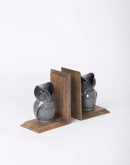 Mitul Owl Book End Set Of 2