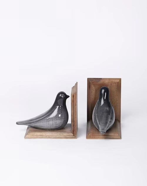 Mitul Bird Book End Set Of 2 3 Mitul Bird Book End Set Of 2