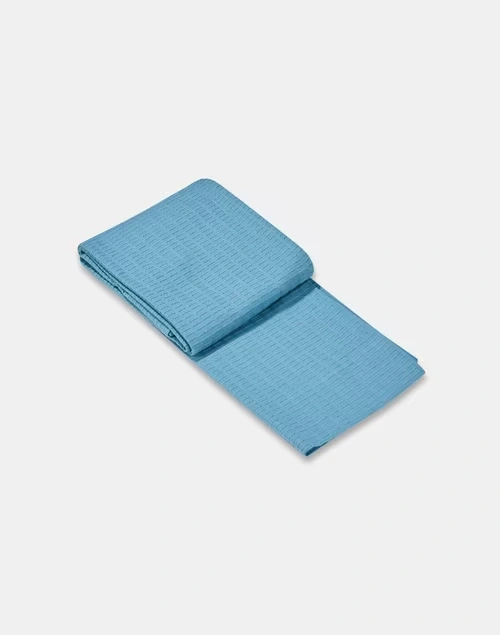 Blue Kabir Printed Cotton Curtain 4 Blue Kabir Printed Cotton Curtain