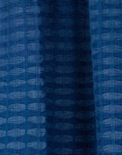 Blue Deepali Woven Curtain | 1pc 4 Blue Deepali Woven Curtain | 1pc