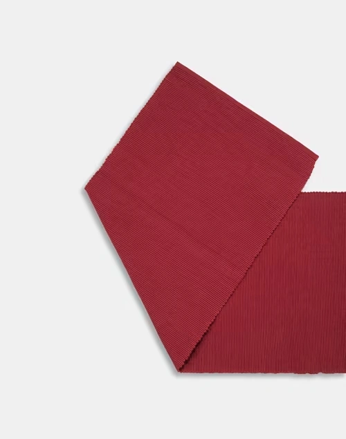 Red Prithi Woven Cotton Runner 3 Red Prithi Woven Cotton Runner