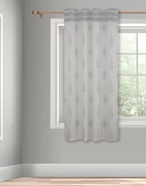 Aavi Cotton Printed Curtain | 1pc