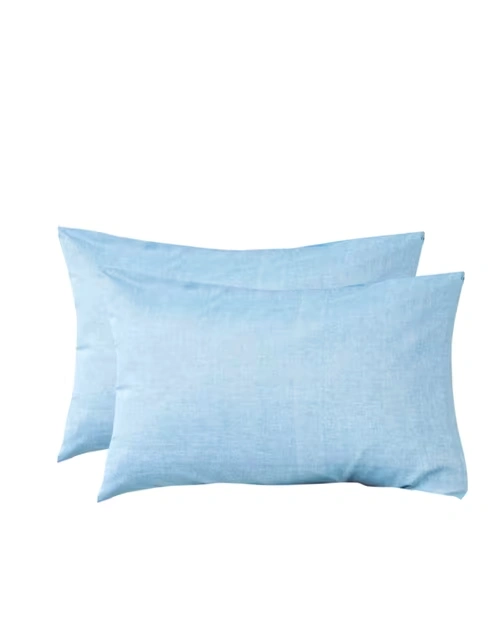 Cotton Chambray Pillow Cover Set Of 2