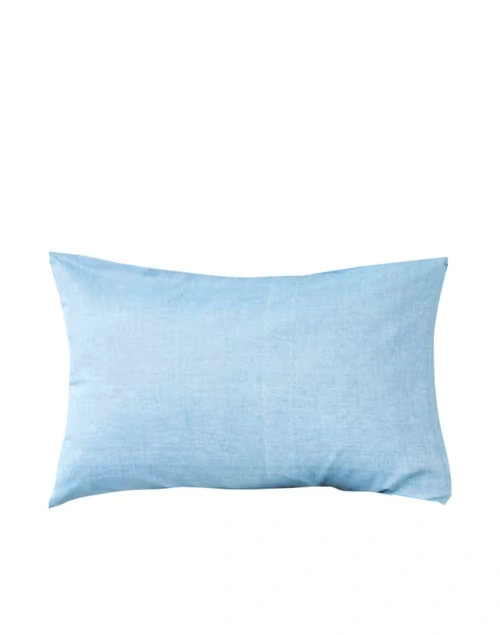 Cotton Chambray Pillow Cover Set Of 2 3 Cotton Chambray Pillow Cover Set Of 2