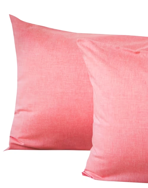 Cotton Chambray Pillow Cover Set Of 2 4 Cotton Chambray Pillow Cover Set Of 2