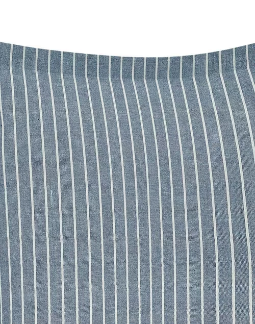 Navy Nile Stripe Cotton Pillow Cover | Set of 2 4 Navy Nile Stripe Cotton Pillow Cover | Set of 2