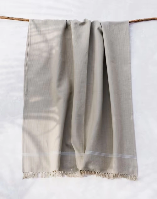 Beige Jia Cotton Honeycomb Bath Towel Large 3 Beige Jia Cotton Honeycomb Bath Towel Large