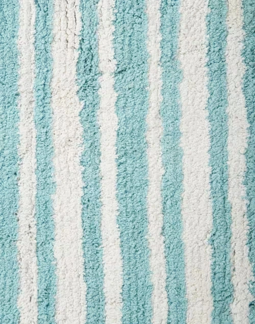 Blue Pranay Cotton Bathmat 4 Blue Pranay Cotton Bathmat