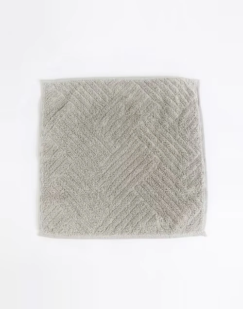 Beige Palash Cotton Pile Face Towel