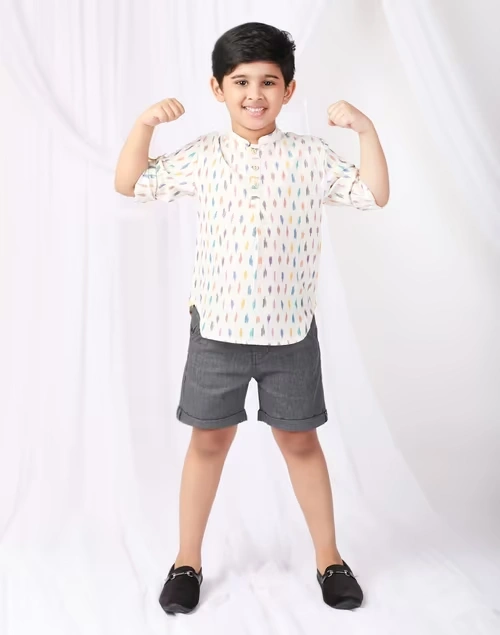 Cotton Woven Shorts 4 Cotton Woven Shorts