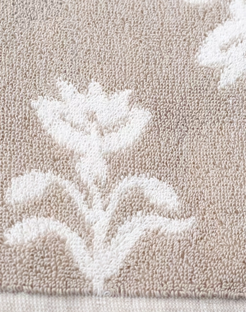 Beige Vikal Cotton Pile Hand Towel 4 Beige Vikal Cotton Pile Hand Towel