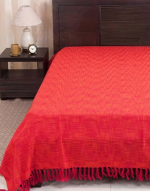 Pink Chaman Cotton Single Bed Cover