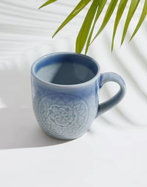 Blue Pragya Ceramic Mug