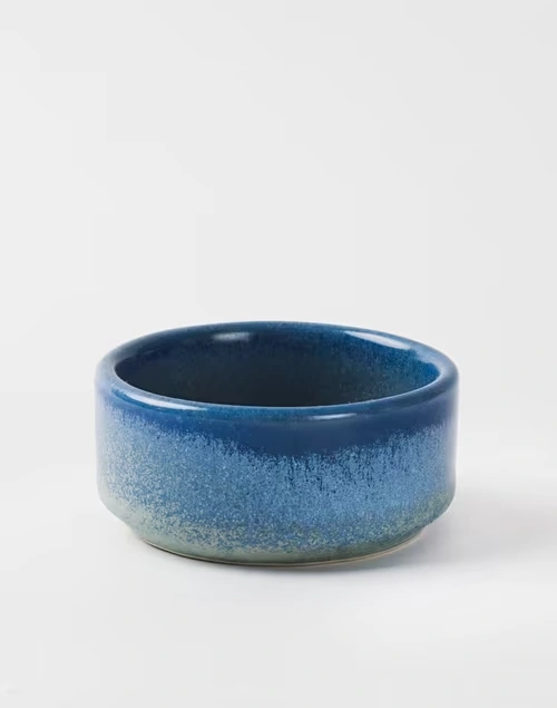 Blue Nila Glazed Ceramic Chutney Bowl