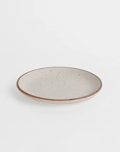 Natural Kadir Ceramic Glazed Quarter Plate
