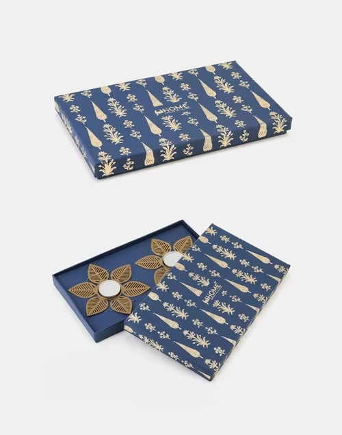 Brass Saroj T-Lite Holder Gift Set 3 Brass Saroj T-Lite Holder Gift Set