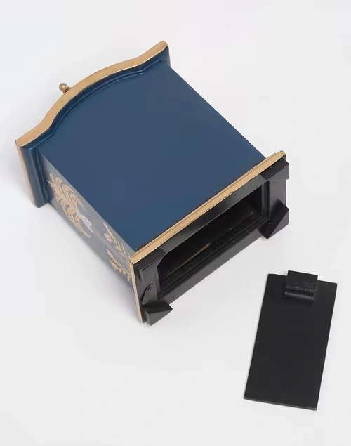 Pashav Hand Painted Table Clock