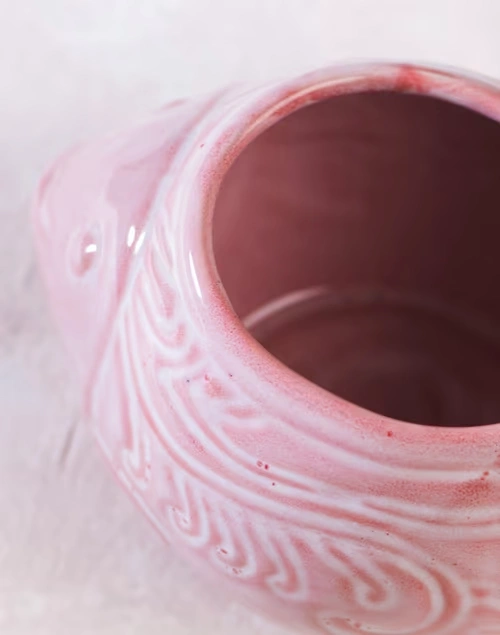 Jeevi Fish Planter - Pink
