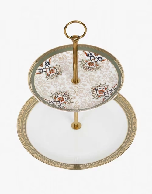 Jodha Decaled Ceramic Platter