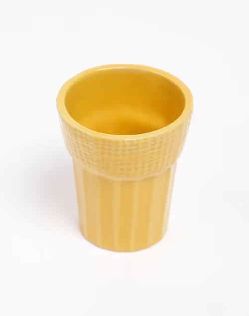 Prishti Kulhad-Yellow