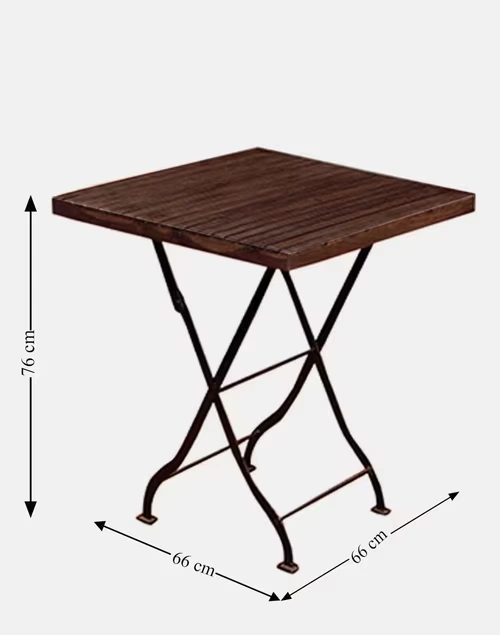 Bistro Folding Table Square 3 Bistro Folding Table Square