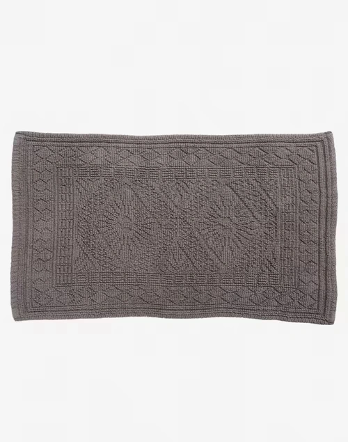 Aqib Cotton Woven Bathmat
