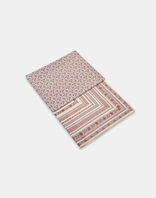 Urmika Hand Printed Cotton Bed Cover