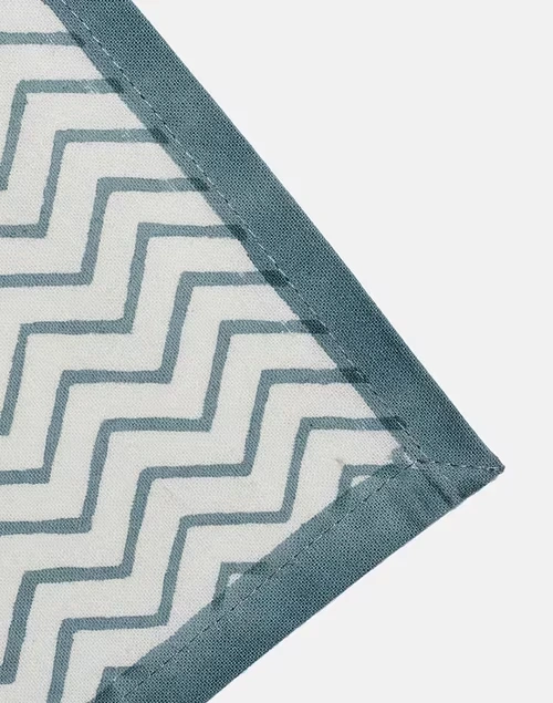 Jiera Cotton Block Print Napkin Set Of 6