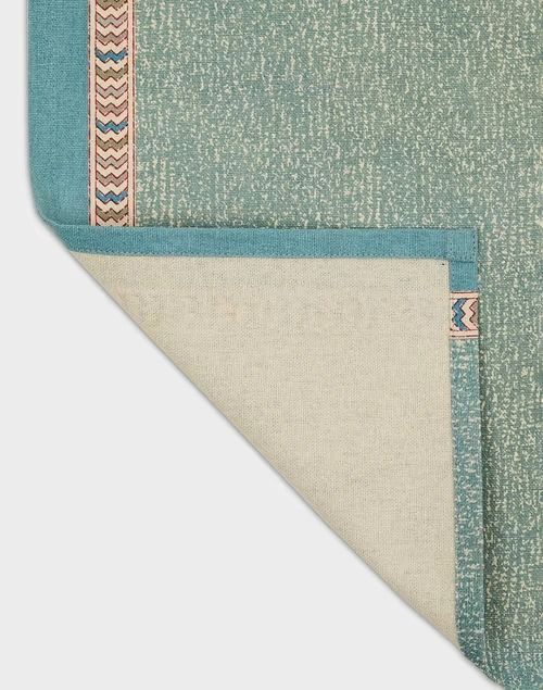 Blue Tarinika Cotton Mat | Set of 6 4 Blue Tarinika Cotton Mat | Set of 6