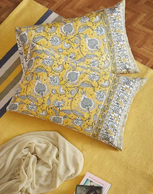 Ihania Cotton Printed Pillow Cover Set Of 2