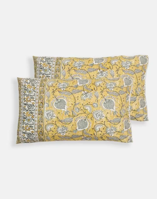 Ihania Cotton Printed Pillow Cover Set Of 2