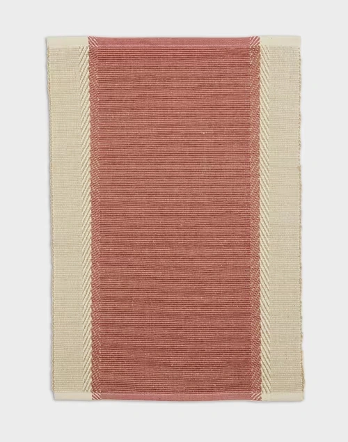 Cerise Cotton Woven Table Mat Set Of 6 4 Cerise Cotton Woven Table Mat Set Of 6