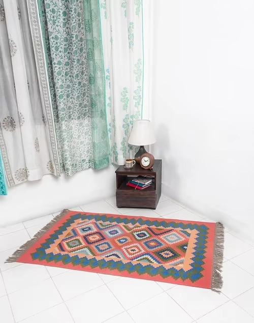 Akarsh Cotton Hand Woven Dhurrie 75X240