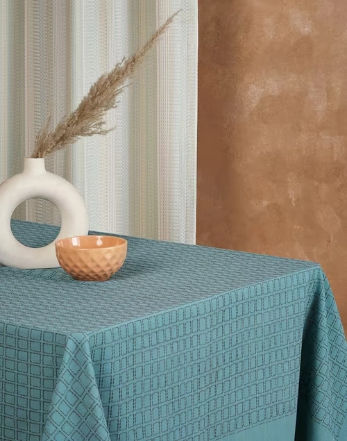 Samara Cotton Woven Table Cover 3 Samara Cotton Woven Table Cover